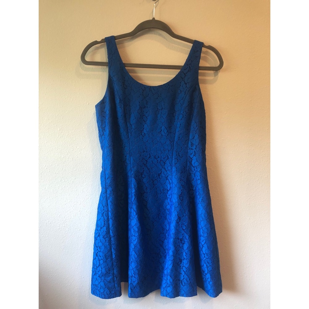 Lace Fit & Flare Dress